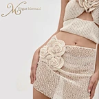 bodycon crochet outfit set